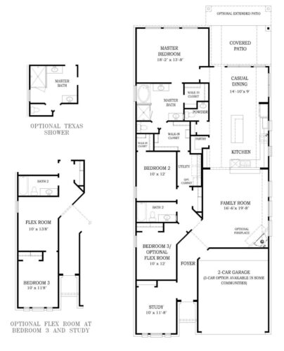 Chesmar Homes 50'-Oakley Floorplan