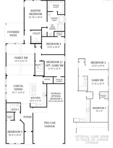 Chesmar Homes 50'-Orlando Floor plan
