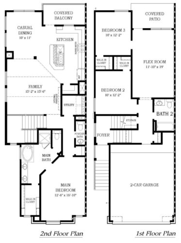 Chesmar Homes Courtyard-Margaux Floorplan