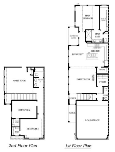 Chesmar Homes Courtyard-Versailles Floorplan