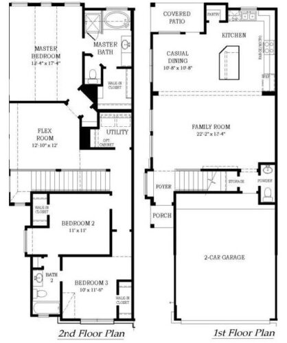 Chesmar Homes Villas-Bungalo Floor Plan
