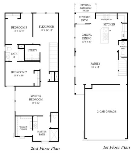 Chesmar Homes Villas-Haven Floor Plan