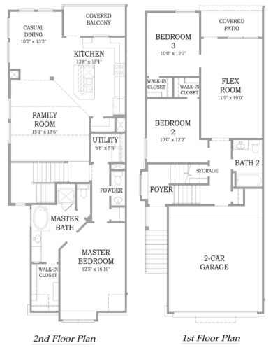 Chesmar Homes Villas-Summerhouse Floor Plan