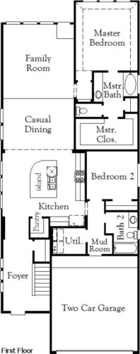 Coventry Homes Covington 40' 1F Floor Plan
