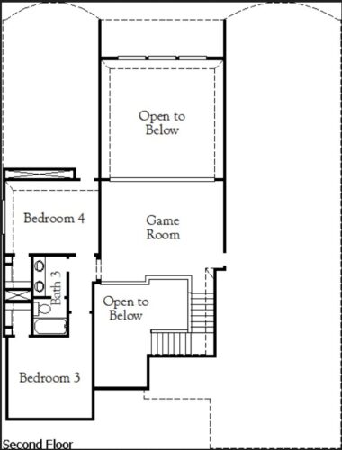 Coventry Homes Gordon 60' 2F Floor Plan