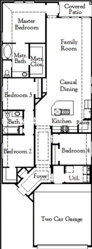 Coventry Homes Leona 40' Floor Plan