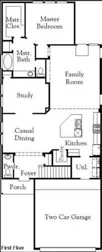 Coventry Homes Riviera 40' 1F Floor Plan