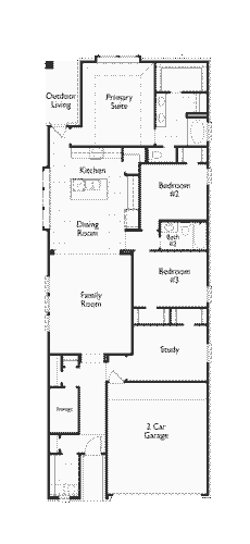 Highland Homes 40'-Bristol Floor plan