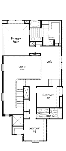 Highland Homes 40'-Cotswold 2F Floor plan