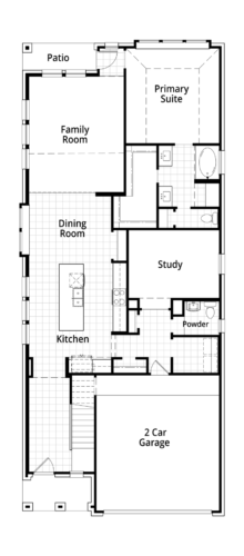Highland Homes 40'-Everett 1F Floor plan
