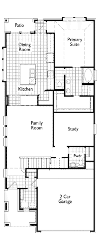 Highland Homes 40'-Everleigh 1F Floor plan