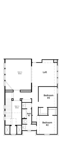 Highland Homes 40'-Lincoln 2F Floor plan
