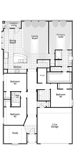 Highland Homes 50'-Davenport Floor plan