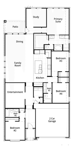 Highland Homes 50'-Kingston Floor plan