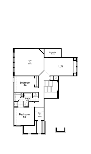Highland Homes 50'-Middleton 2F Floor plan
