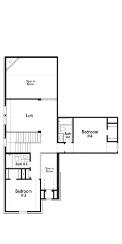 Highland Homes 50'-Redford 2F Floor plan