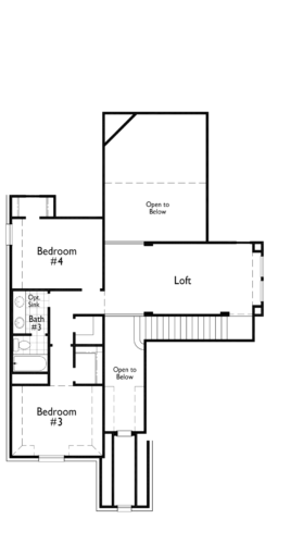 Highland Homes 50'-Westbury 2F Floor plan