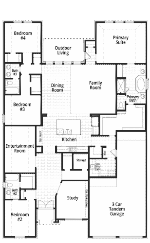 Highland Homes 65'-213 Floor plan