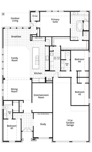 Highland Homes 65'-215 Floor plan