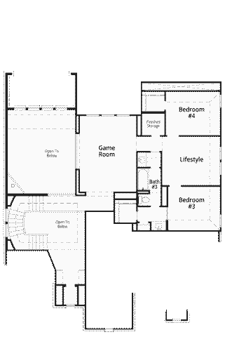 Highland Homes 65'-220 2F Floor plan