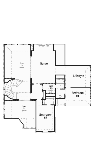 Highland Homes 65'-223 2F Floor Plan