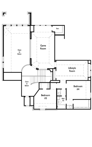 Highland Homes 65'-228 2F Floor plan