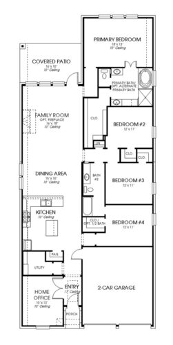 Perry Homes 50'-2079w Floor plan
