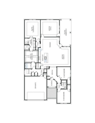 Tricoast Homes 60'-Castella Floor plan