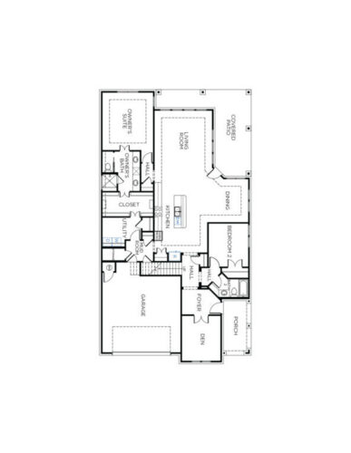 Tricoast Homes 60'-Roma 1F Floor plan
