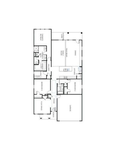 Tricoast Homes 60'-San Luis Floor plan