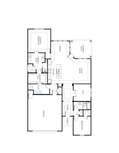 Tricoast Homes 60'-Torino Floor plan