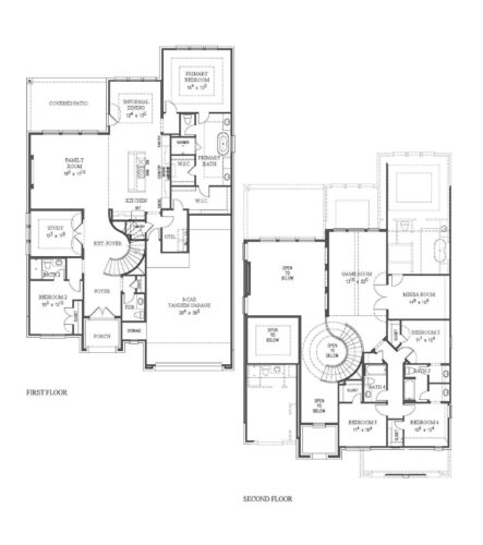 Westin Homes 80'-Asher IX Floor plan
