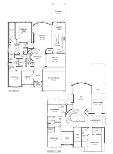 Westin Homes 80'-Carter IX Floor plan