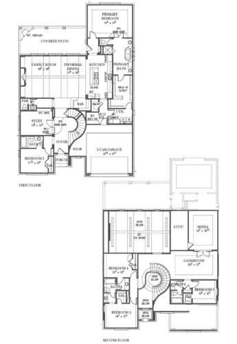 Westin Homes 80'-Rowan V Floor plan